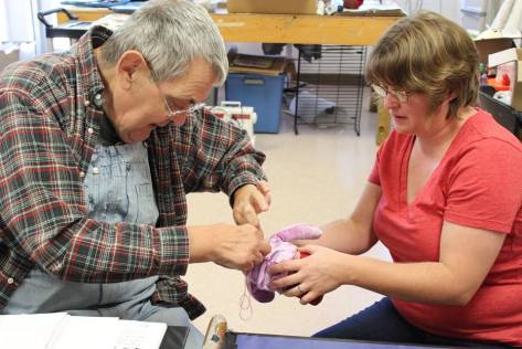 Making art with Keith